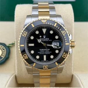 2019 Rolex Submariner Date Two-Tone / Ceramic / Black