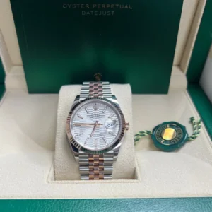 2022 Rolex Datejust 36 Two-Tone Fluted / Fluted-Motif / Jubilee