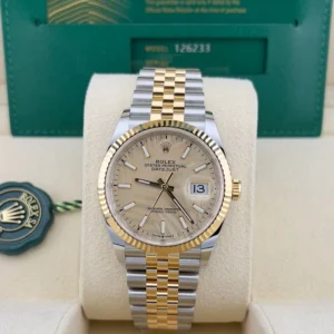 2022 Rolex Datejust 36 Two-Tone Fluted / Palm-Motif / Jubilee