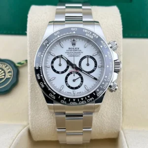 2025 Rolex Daytona "Panda" / Ceramic / White / Oyster