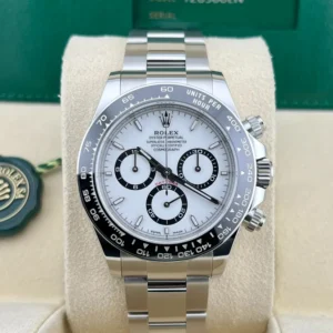 2025 Rolex Daytona "Panda" / Ceramic / White / Oyster