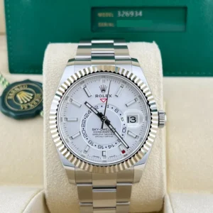 2021 Rolex Sky-Dweller White / Oyster